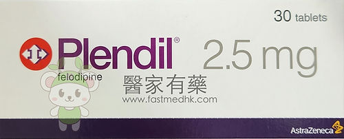 Plendil ® 2.5mg 30 tablets