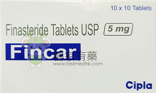 Fincar 5mg 10X10 Tablets