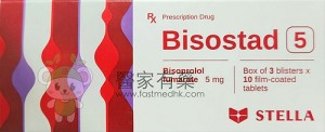 Bisostad 5mg 3blisters X10 film-coated