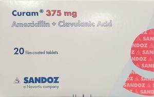 【副廠Augmentin】Curam® 375mg SANDOZ