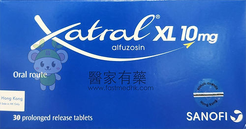 Xatral® XL Alfuzosin 10mg 30 tablets