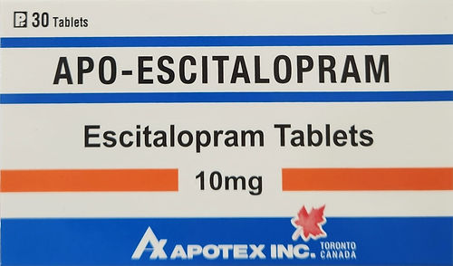 Apo-Escitalopram Tablets 10mg